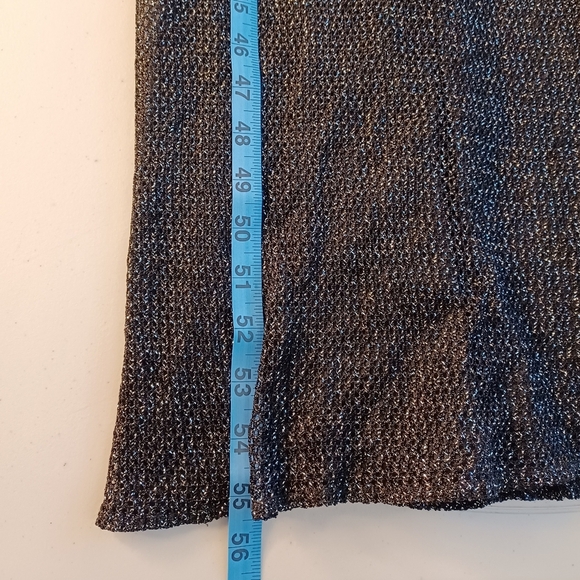 Vintage Sz 10 Mesh Overlay Vamp Goth Gala Yacht Luxury Glam Evening Maxi Dress - Picture 13 of 16